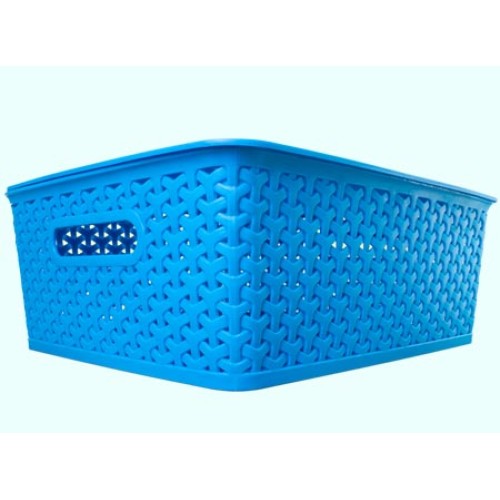 Canasto plástico 15 lt con tapa