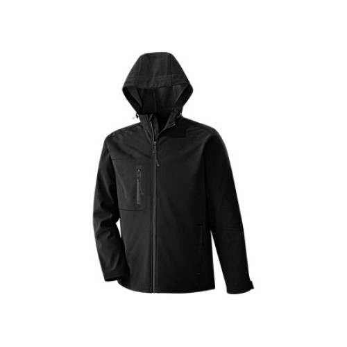 Chaqueta c/Gorro Softshell Hombre Manga Larga