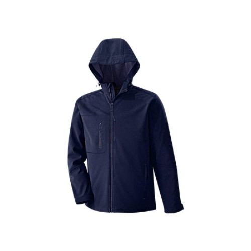 Chaqueta c/Gorro Softshell Hombre Manga Larga