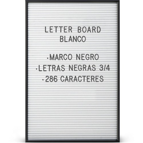 CARTELERA LETTER BOARD