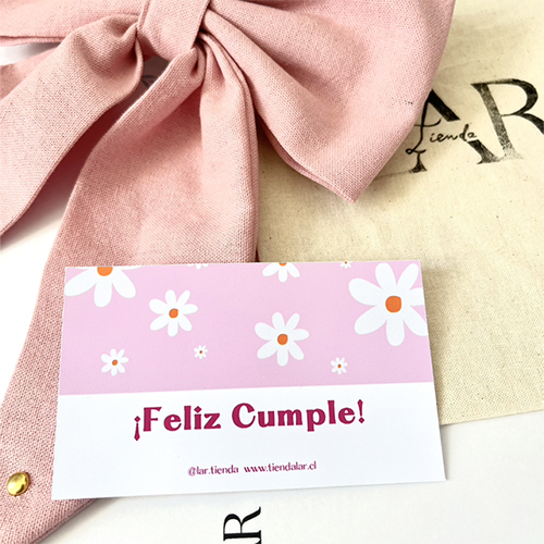 Tarjeta Saludo 