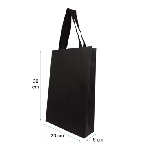 Bolsa de papel de lujo 20x30x6 cms