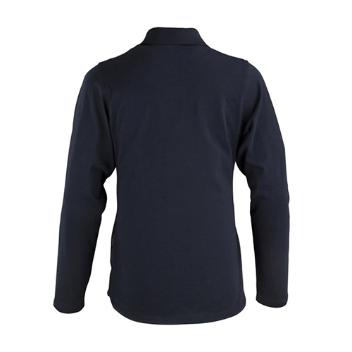 Polera Polo DryFresh Smooth® 60% Algodón Manga Larga Mujer