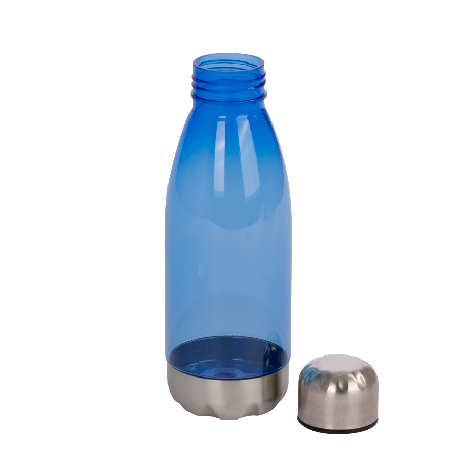 Botella plástica tapa Acero Inoxidable 