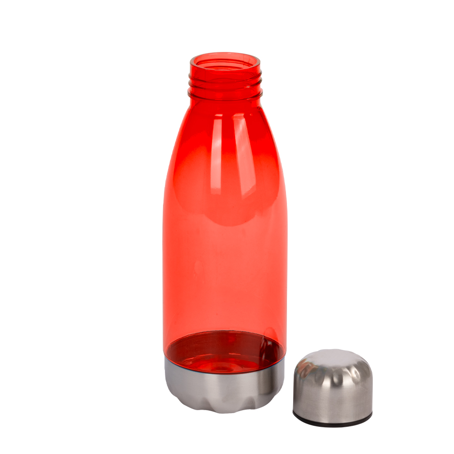 Botella plástica tapa Acero Inoxidable 