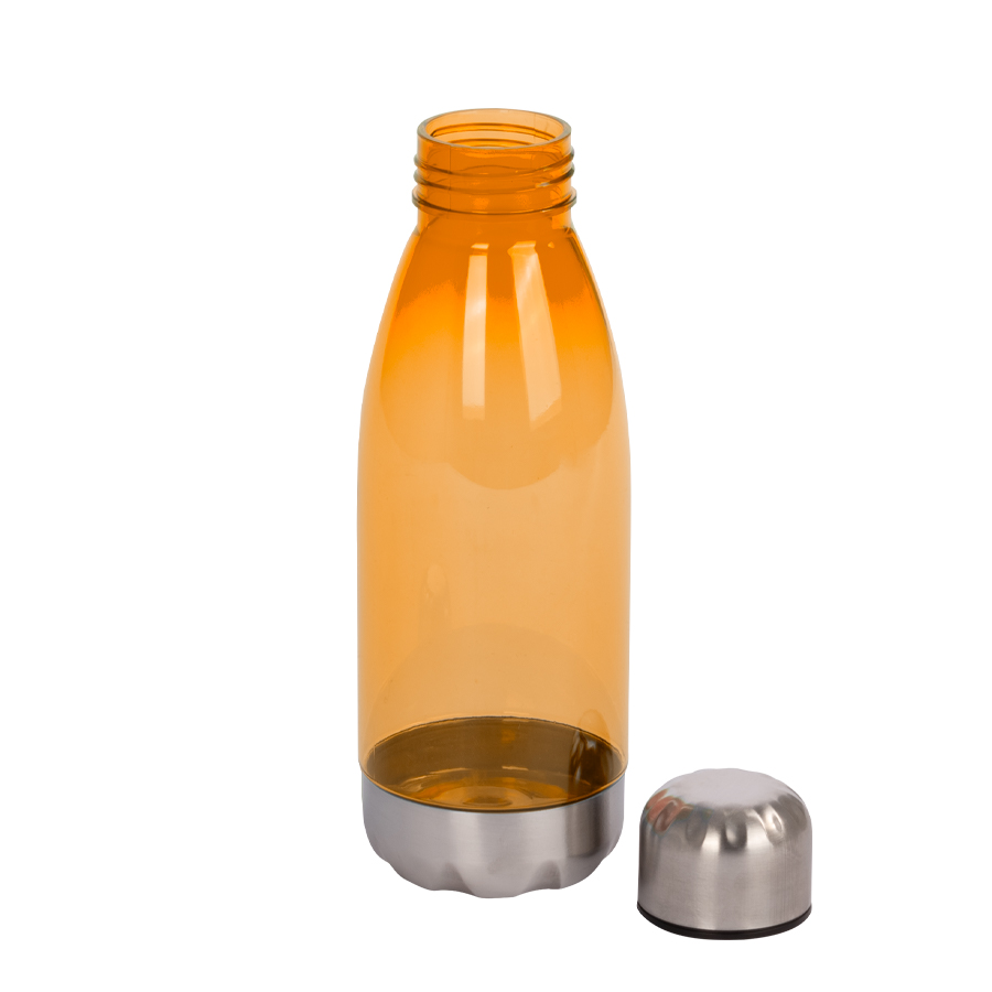 Botella plástica tapa Acero Inoxidable 