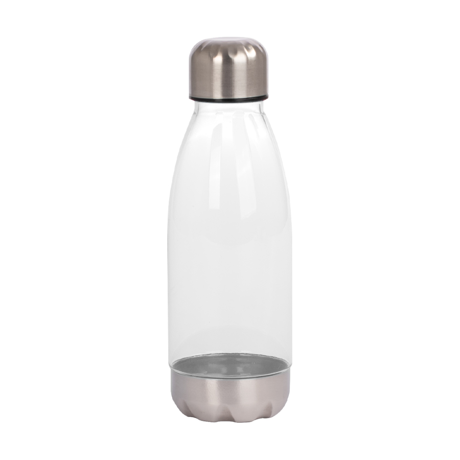 Botella plástica tapa Acero Inoxidable 