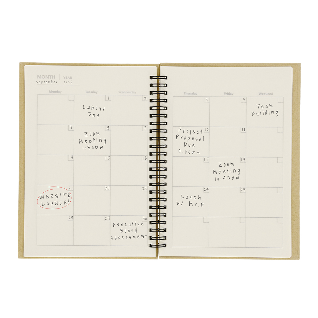 Libreta Planning Mensual Celik