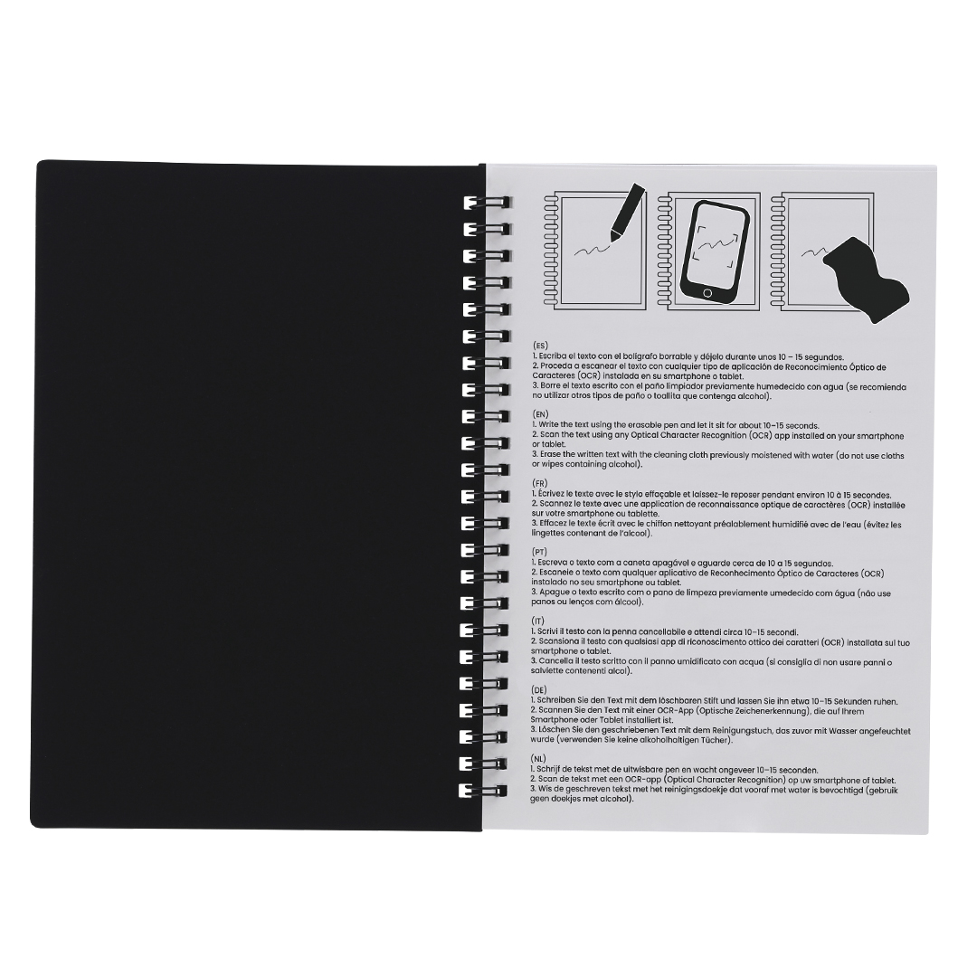 Libreta Borrable Gratox
